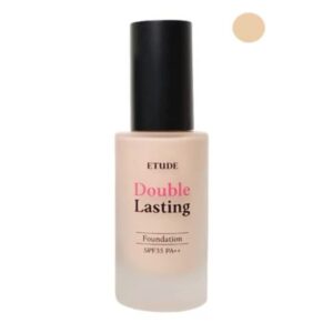 etude new double lasting foundation (neutral beige) spf35/ pa++| high coverage weightless foundation | 24-hours lasting double cover | magnet-like adherence without stickiness | makeup base