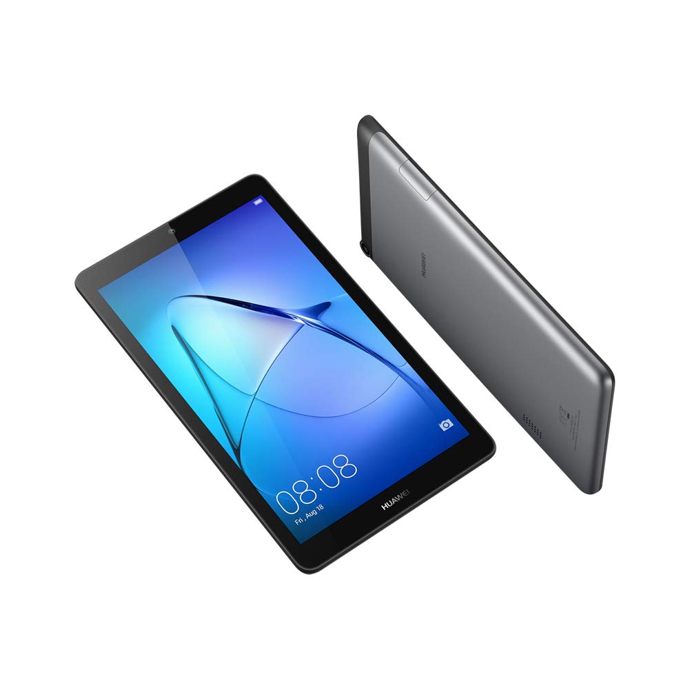 Huawei MediaPad T3 Android Tablet with 7" IPS Display, Quad Core, Android M + EMUI, Wi-Fi Only, Space Gray