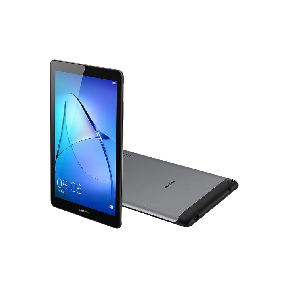 Huawei MediaPad T3 Android Tablet with 7" IPS Display, Quad Core, Android M + EMUI, Wi-Fi Only, Space Gray