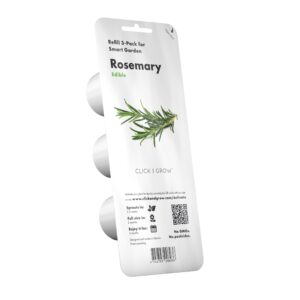 click and grow smart garden rosemary plant pods, 3-pack