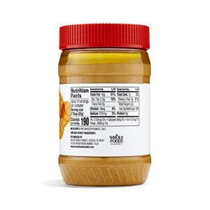 365 by Whole Foods Market, Creamy Peanut Butter With Salt, 16 Ounce