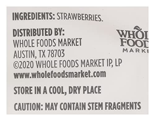 365 by Whole Foods Market, Freeze Dried Strawberry Slices, 1.2 Ounce