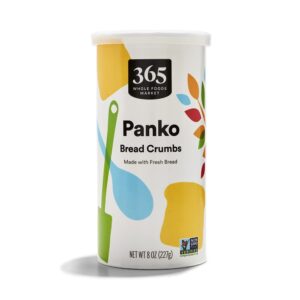 365 by whole foods market, panko bread crumbs, 8 ounce
