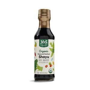 365 by whole foods market, organic shoyu soy sauce reduced sodium, 10 ounce