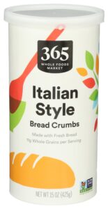 365 by whole foods market, italian style bread crumbs, 15 ounce