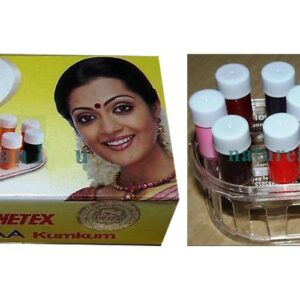 Liquid Kumkum Bindi: 11 Color 1.5gm Each - Eyetex Divyaa Kumkum