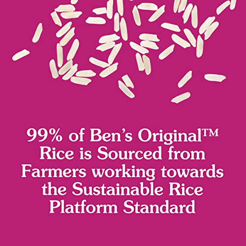 BEN'S ORIGINAL Ready Rice Jasmine Rice, Easy Dinner Side, 8.5 OZ Pouch (Pack of 12)