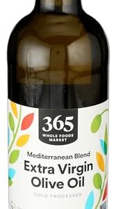 365 by Whole Foods Market, Extra Virgin Mediterranean Olive Oil, 33.8 Fl Oz