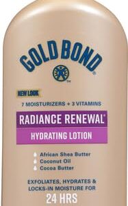 Gold Bond Radiance Renewal Hydrating Lotion, 14 oz., for Visibly Dry, Flaky & Ashy Skin