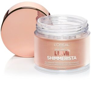 l'oreal paris cosmetics true match lumi shimmerista highlighting powder, sunlight 0.28 oz