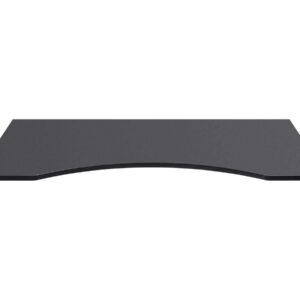 Monoprice Table Top 5 Feet Wide - Black Custom Sized for Sit-Stand Height Adjustable Riser Desk - Workstream Collection