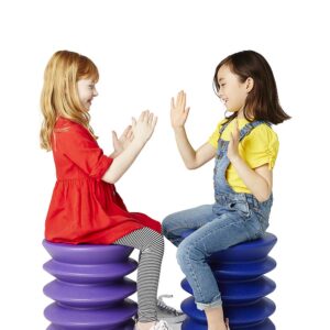 KidsErgo Ergonomic Stool for Active Sitting (Purple)