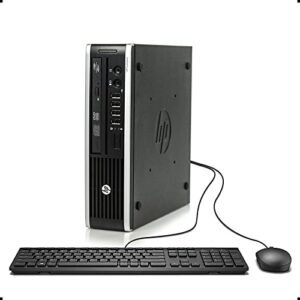 hp elite 8300 ultra small slim business computer pc, 8gb ram, 120gb ssd, wi-fi, windows 10 professional (renewed)