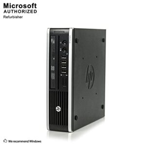 HP Elite 8300 Ultra Small Slim Business Computer PC, 8GB RAM, 120GB SSD, Wi-Fi, Windows 10 Professional (Renewed)