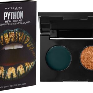 Maybelline New York Lip Studio Python Metallic Lip Makeup Kit, Snakebite, 0.09 oz.