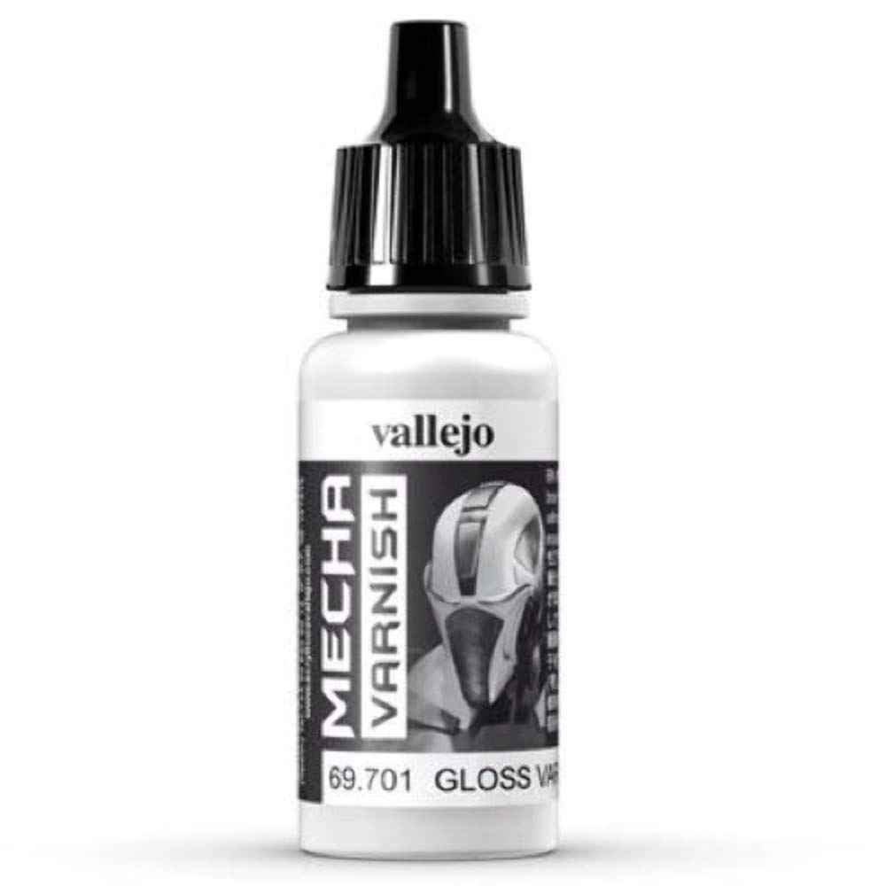 Vallejo Mecha Gloss Varnish 17ml Painting Accessories