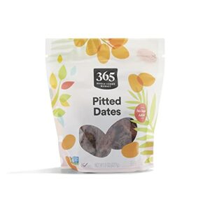 365 by whole foods market, pitted dates, 8 ounce