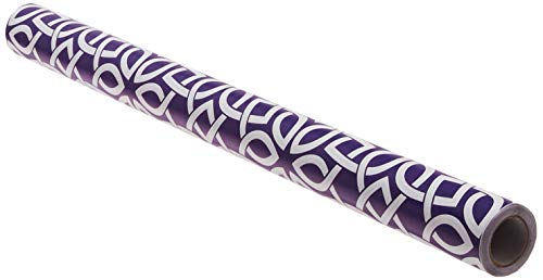 Home Basics Self Adhesive Shelf Liner, 2 Pack (Blossom Purple)