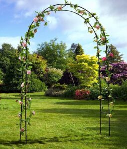 decorative metal garden arbor, wedding arch arbor party ceremony decoration climbing plant support trellis arch arbor trellis metal pergola arbor