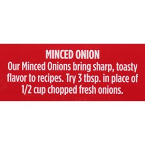 McCormick Minced Onion, 6.37 oz