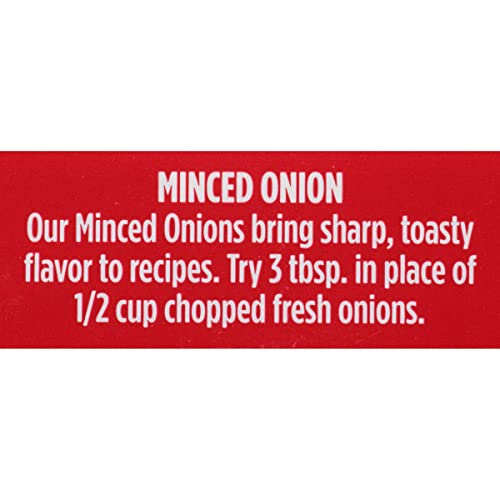 McCormick Minced Onion, 6.37 oz