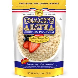 coach's oats whole grain oatmeal, 3 pound