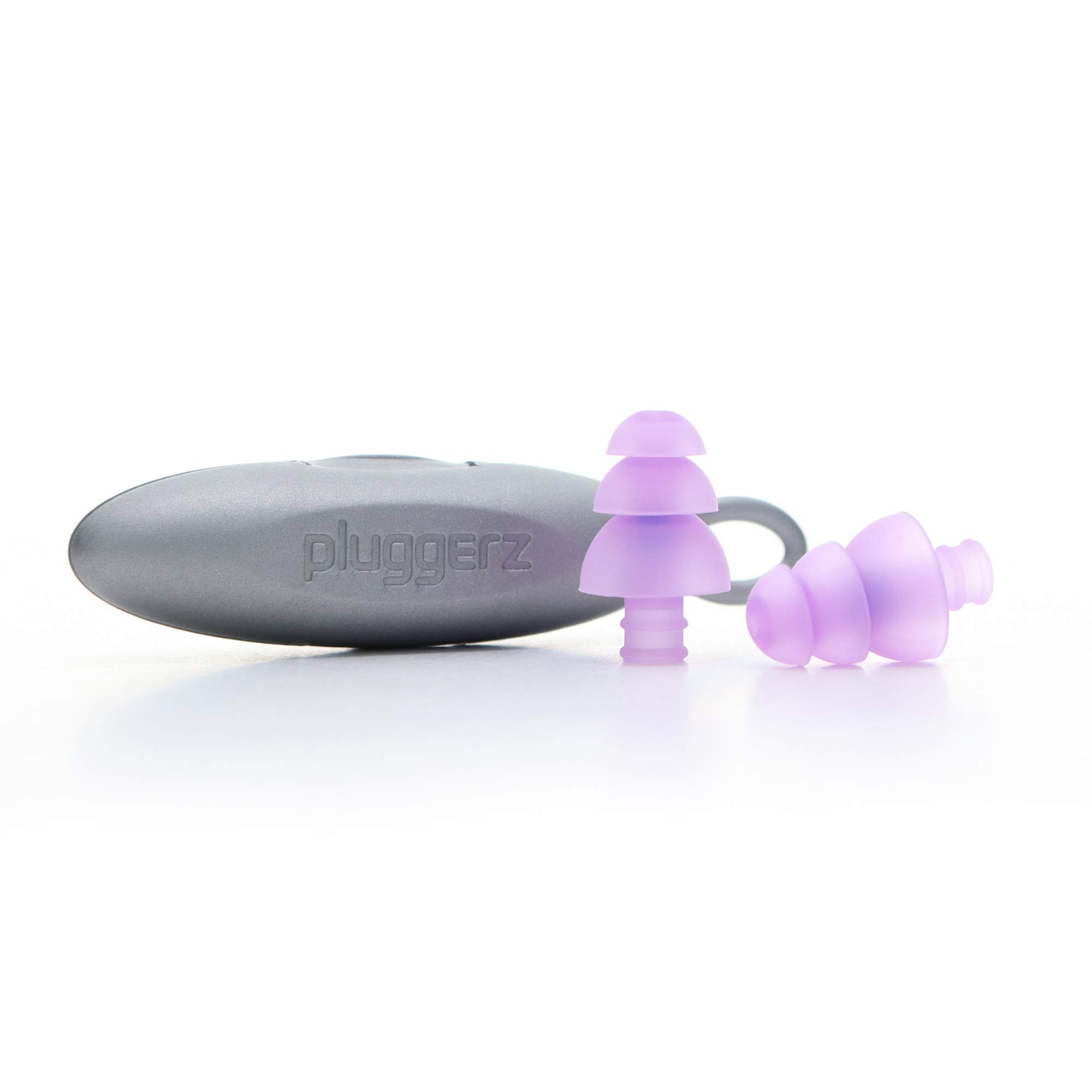 Pluggerz Sleep Earplugs ? Reduces Background Noise - Hypoallergenic and Safe for Your Ears, Comfortable, Perfect for a Long Night?s Sleep - Over 100 Uses - Storage Box Included