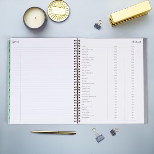 Blue Sky 2024 Weekly and Monthly Planner, January - December, 8.5" x 11", Frosted Cover, Wirebound, Sophie (144731)