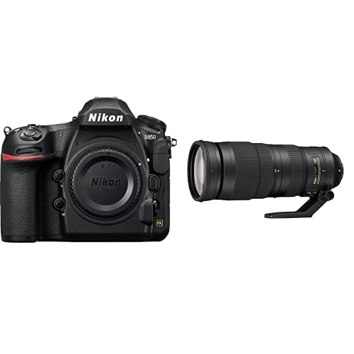 Nikon D850 FX-format Digital SLR Camera Body w/ Nikon AF-S FX NIKKOR 200-500mm f/5.6E ED Vibration Reduction Zoom Lens with Auto Focus