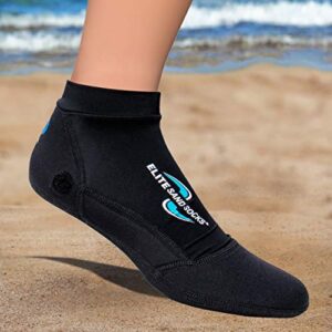 sand socks elite black small