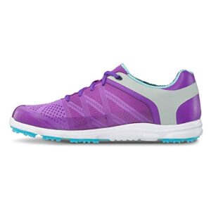 FootJoy Women's Sport SL-Previous Season Style Golf Shoes Purple 5 M Light Blue, US