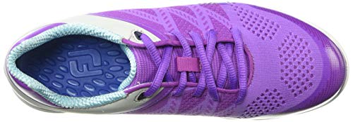 FootJoy Women's Sport SL-Previous Season Style Golf Shoes Purple 5 M Light Blue, US