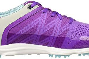 FootJoy Women's Sport SL-Previous Season Style Golf Shoes Purple 5 M Light Blue, US