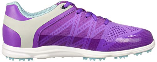 FootJoy Women's Sport SL-Previous Season Style Golf Shoes Purple 5 M Light Blue, US