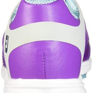 FootJoy Women's Sport SL-Previous Season Style Golf Shoes Purple 5 M Light Blue, US