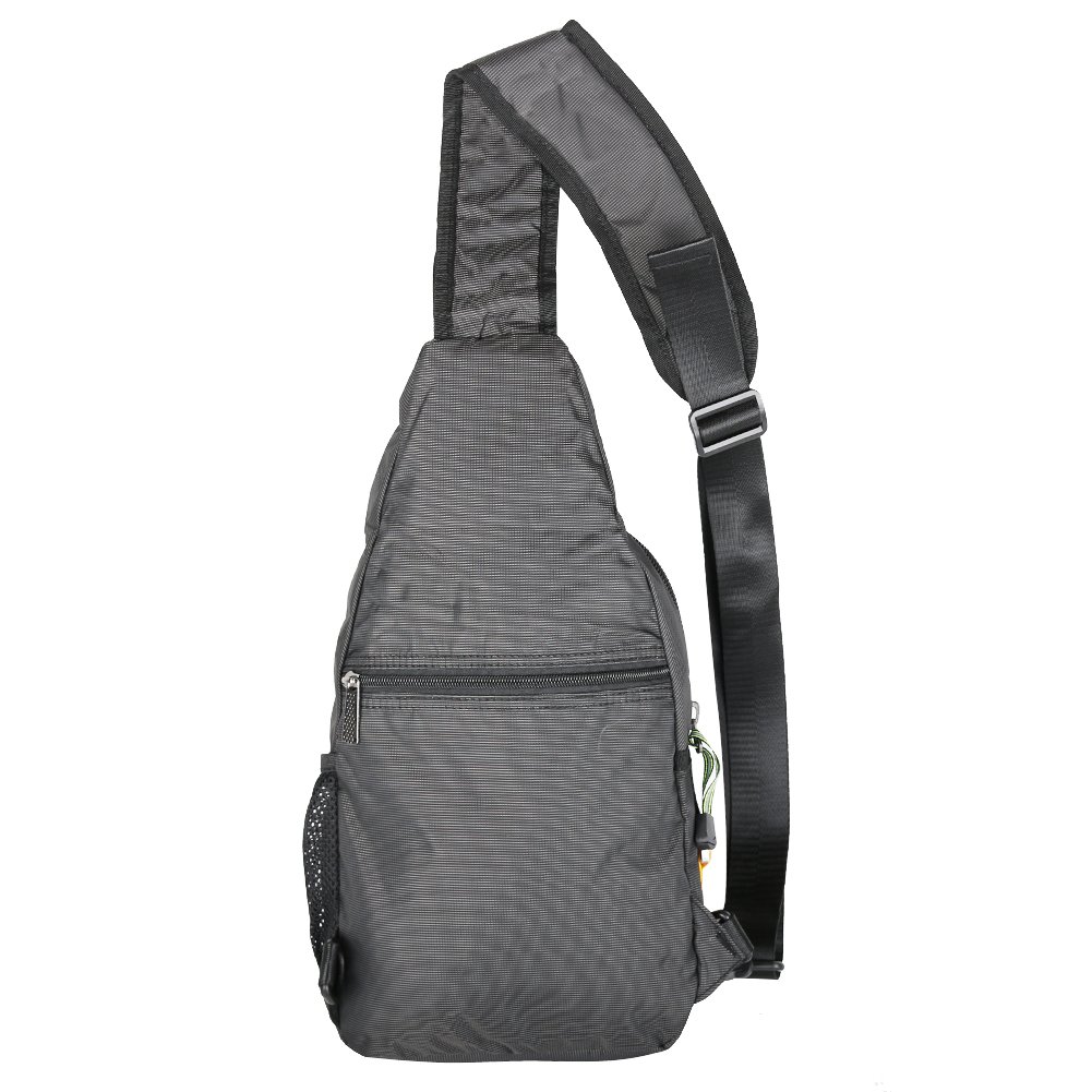 Vanlison Crossbody Sling Bag Backpack for Men & Women Black