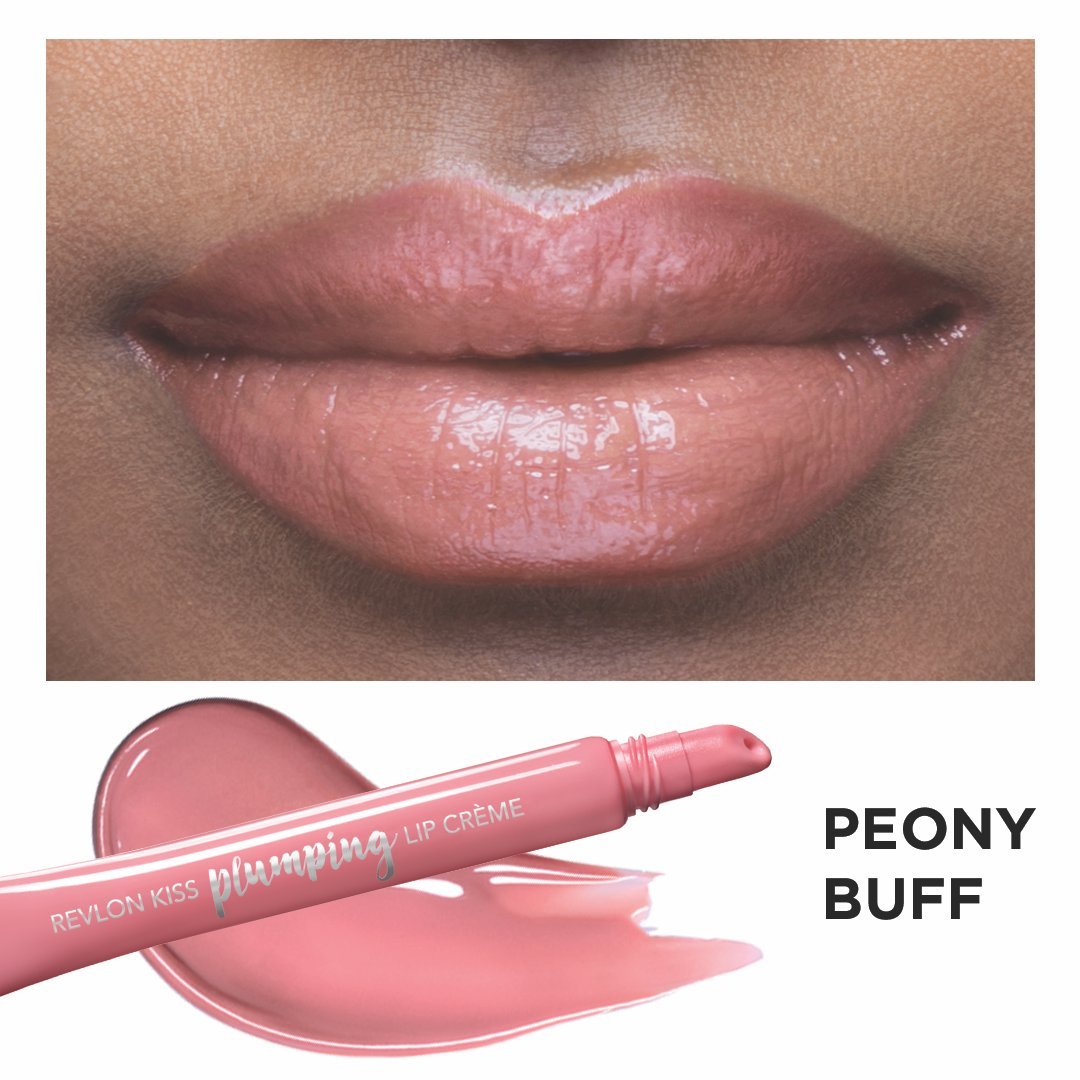 Revlon Kiss Plumping Lip Creme, Peony Buff