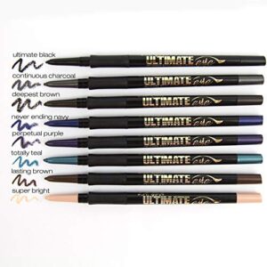 L.A. Girl Ultimate Intense Stay Auto Eyeliner, Super Bright, 0.01 oz.