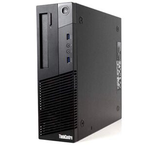 lenovo ThinkCentre M93p SFF Pro Business Desktop Computer, Intel Quad Core i5-4570 up to 3.6GHz, 8GB RAM, 128GB SSD, USB 3.0, VGA, Gigabit Ethernet, Windows 10 Professional (Renewed)