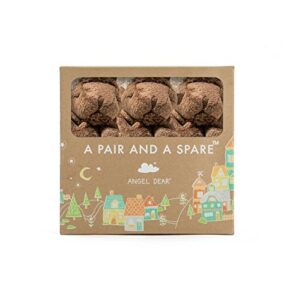 angel dear pair and a spare 3 piece blanket set, bison