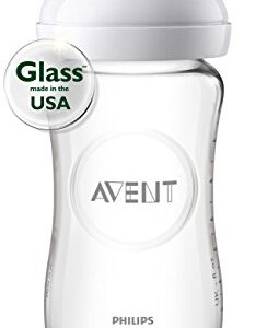 Philips Avent Natural Glass Bottle Baby Gift Set, SCD201/01