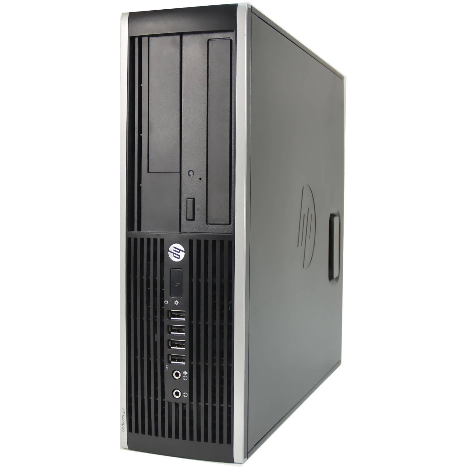 HP Elite Desktop Computer, Intel Core i5 3.1GHz, 8 GB RAM, 500 GB HDD, WiFi, Keyboard & Mouse, Dual 17in LCD Monitors Brands Vary (Upgrades Available) DVD-RW, Windows 10 (Renewed)