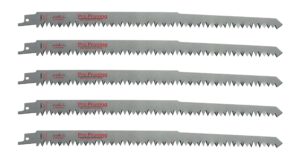 caliastro 12-inch wood pruning saw blades for reciprocating/sawzall saws - 5 pack
