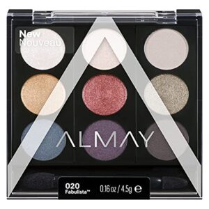 almay palette pops, fabulista, 0.16 oz, eyeshadow palette,powder