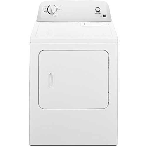 Kenmore Electric Dryer with Wrinkle Guard and Auto Dry, Electric Laundry Drying Machine 6.5 cu. Ft. Capacity White