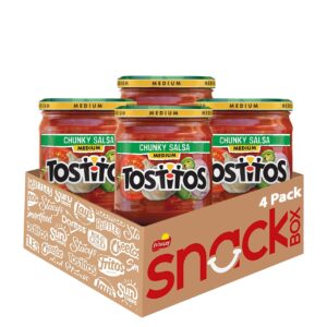 tostitos, medium chunky salsa, 15.5 ounce (pack of 4)