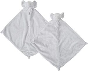 angel dear - grey elephant, cuddle twins set