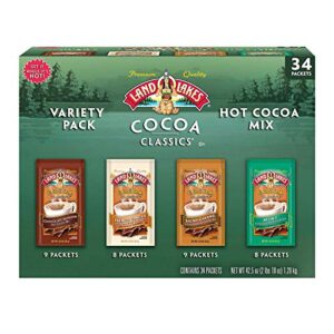 land o' lakes - cocoa classics, variety pack (34 count)