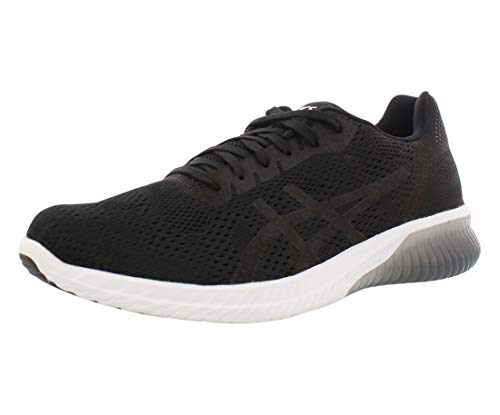 ASICS Women's Gel-Kenun MX Running Shoe, Black/Black/White, 6 M US