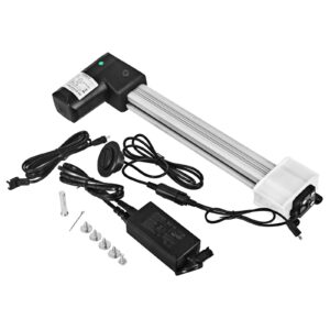 mophorn 11.8 inch electric recliner motor replacement kit ap-a88 okin power linear actuator for sofa massage chair, 11.8", white